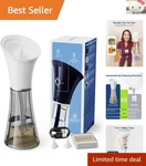 Innovative Ear Wax Remover With Safe Water Temperature Sensor - White Finish. Fixed Price $129.99.