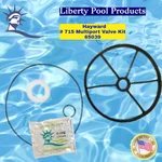 Multiport Valve By Liberty Seals 65039 Fits Hayward #715. Fixed Price $24.59.