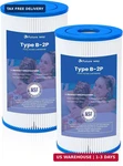 Future Way Pack Type B Pool Filter Cartridge Replacement For Intex 29005E & 25. Fixed Price $27.88.
