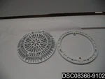 Custom 25548-000-000 8" Galaxyanti Vortex Lid & Vinyl Pool Main Ring Kit, White. Fixed Price $19.30.