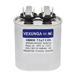 Vexunga 7.5UF 370/440VAC 50/60HZ CBB65A Oval Run Start Capacitor 7.5.... Fixed Price $14.18.
