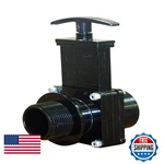 Valterra 7108 Abs Gate Valve Black 1-1/2 Fpt X Mpt. Fixed Price $43.97.