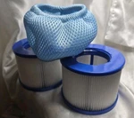 Lucasou 60% Denser Filter, High-efficiency Screw-in 2 Filters + 1 Bags. Fixed Price $14.99.