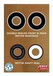 Pool & Spa Motor Bearing Kit Shaft Seal USQ1102 USQ1152 UST1102 UST1152 K101. Fixed Price $37.00.