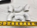 (pack Of 24) Usa 417-007 3/4" Socket Schedule 40 Pvc 45 Degree Pressure Elbow. Fixed Price $23.99.