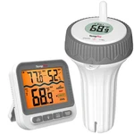 Temppro Waterproof Wireless Pool Thermometer Easy Read Digital Floatingpond. Fixed Price $62.99.
