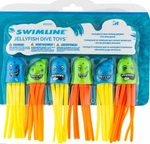 Slow Sinking Dive Game Swimline 91150 Jellyfish Learn Pool Toys Set Of 6. Fixed Price $16.99.