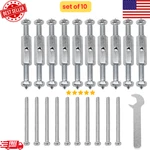 10PCS Electrical Outlet Box Repair Kit Wall Switch Junction Fix Tool Steel. Fixed Price $19.99.