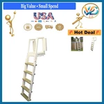 Confer Above Ground Pool Flip-up Ladder Grey Resin 54" Safe Access. Fixed Price $561.49.