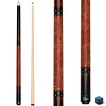 Pool Stick 58 Inch 2-PIECE Billiard With Geometric Sword Inlays, Unw.... Fixed Price $49.59.