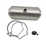 Jsd 8 Gallons 10"X24" Aluminum Spun Round Gas Tank Fuel Cell Center Fill. Fixed Price $184.97.