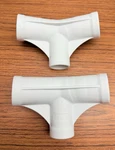 Lot Of 2, Intex 12798 Prism Frame Pool Leg Joint, White. Fixed Price $37.39.