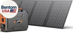 Solar Powered Generator 200W PEAK/100W Rated, Portable Sta. Fixed Price $286.28.