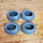 4 Pack Of Pro Series Round Frame Pool Leg Cap 097-201201. Fixed Price $28.00.