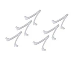 6 Pack Butterfly V-clip For Pool Brush, Leaf Skimmer Rake, Vacuum Handle. Fixed Price $6.49.