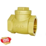 Mywero 1-1/2" Npt Brass Swing Check Valve, DN40, Horizontal. Fixed Price $41.29.
