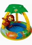 Go Bananas Monkey Toddler Swimming W/ Sunshade Learn-to-swim Poolmaster. Fixed Price $19.99.