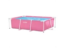 Big Sale Intex 84" 23.62" Outdoor Rectangular Frame Above Ground Pool. Fixed Price $66.39.