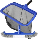 Pool Head, 17" Brushes For Cleaning Walls, Curved Ends. Fixed Price $28.49.