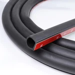 1/2" 7/16" D-shape Weather Stripping 18FT Heavy Duty Rubber D-sealing. Fixed Price $41.55.