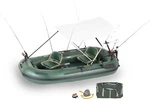 Sea Eagle STS10 Watersnake Motor Canopy Package Inflatable Fishing Boat Runabout. Fixed Price $1849.00.