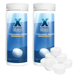 Xtremeclear 2-PACK 1" Swimming Pool Spa Hot Tubs Chlorine Tablets 1.5 Lbs Bottle. Fixed Price $35.95.