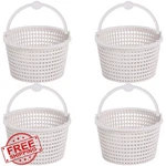 Wadoy 4PK SPX1091C Skimmer Basket For Hayward Pool 6.4" Top Handle. Fixed Price $44.99.
