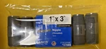 Lasco 210-030 1" X 3" Pvc Schedule 80 Nipples Gray (lot Of 7). Fixed Price $11.70.