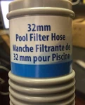 4559 Game: The Fun Solutions People 32MM Pool Filter Hose (new). Fixed Price $15.28.