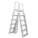 A-frame Above Ground Heavy Duty 48" To 54" Swimming Pool Ladder. Fixed Price $163.92.