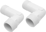 (2-PACK) 1/2" Mpt By 90 Degree Barb Elbow Hose Adapter Compatible With Hayward. Fixed Price $25.99.