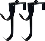 Adjustable Pool Pole Hanger/hook, 2 Pcs Aluminum Fence Black. Fixed Price $30.29.