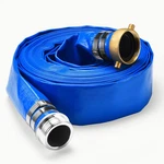 2" X 50 Ft Discharge Hose For Swimming Pools, Heavy Duty Pvc Lay Flat Water Back. Fixed Price $65.16.