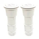 Aquastar US101 7.5" Umbrella Stands With Sleeve Center Cap White (2 Pack). Fixed Price $25.99.