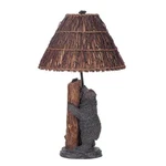 29 Gray Novelty Table Lamp With Brown Empire Shade. Fixed Price $513.22.
