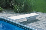 S.r. Smith Flyte-deck Stand With Frontier Iii Diving Board, Radiant White. Fixed Price $1598.96.