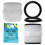 U.s. Pool Supply 2 Pack 1.5" Split Hose Connector Adapter With Gaskets. Fixed Price $18.99.