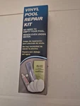 Aqua Ez Vinyl Pool Repair Kit Adhesive Patches And Dauber Floats. Fixed Price $12.50.