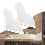 Spidfee Shower Splash Guard Kit, Large 9.25 X Inches, White. Fixed Price $32.99.