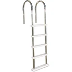 Swimline Hydrotools Above Ground Stainless Steel Heavy-duty Pool Deck Ladder. Fixed Price $174.94.
