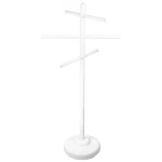Swimline 89032 Adjustable Free Standing Poolside Towel Rack Outdoor Bar. Fixed Price $87.99.
