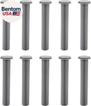 10 Pack Gray Sleeve And Cap Set For Pool Fence Diy Safety POLES,178-G5 Lif. Fixed Price $27.00.