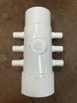 Waterway 425-4000 Manifold, 3/8"B, 6 Port, Flow Thru, X Spg. Fixed Price $16.00.