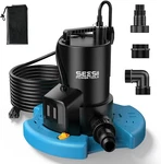 Seesii Automatic On/off 1/3HP Pool Cover Pump 3035GPH Submersible Water. Fixed Price $72.99.