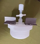 Ace Glass Compression Fitting With Stop Cock Valve And Brackets. Fixed Price $100.00.