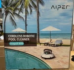 Aiper Cordless Robotic Pool Cleaner, Vacuum With Dual-drive Motors, Self-pa. Fixed Price $199.00.