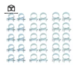 1/4" 5/16" 3/8" Fuel Injection Gas Line Hose Clamps Clip Pipe 30 Pcs. Fixed Price $8.95.