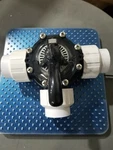 Custom Molded 25923-154-000 1.5" Thread Union Cpvc 3-WAY Diverter Valve Black. Fixed Price $49.95.