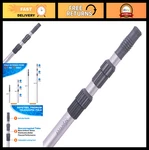 Sepetrel 12 Ft Telescoping Pool Cleaning Pole For Skimmer Net Brush Vacuum. Fixed Price $60.99.