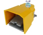 Pedal Foot Switch Heavy Duty Aluminum Cast W/guard 15A Spdt Electric Momentary. Fixed Price $39.94.